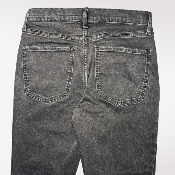 Banana Republic High Rise Slim Jeans Black Wash Petite Size 27/4 - Picture 6 of 7